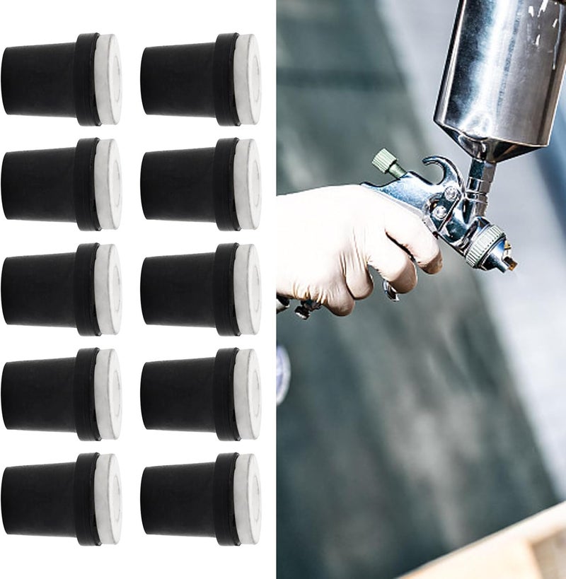 Cloudpower 10 Pcs 23.5mm Abrasive Blast Sandblaster Replacement Nozzle Gun Ceramic Tips For 5Gallon Sandblasting Tanks(3mm) - Image 4